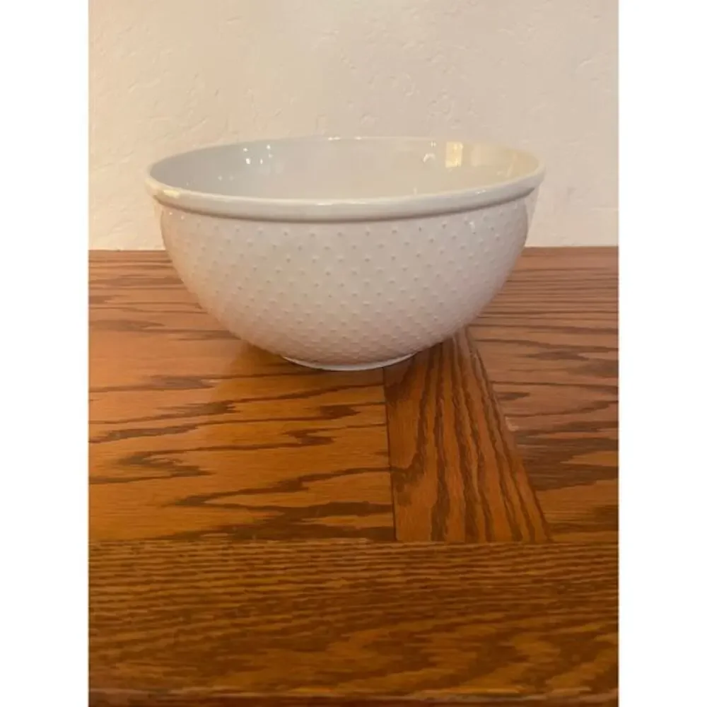Williams Sonoma Swiss Dot Extra Large mixing bowl